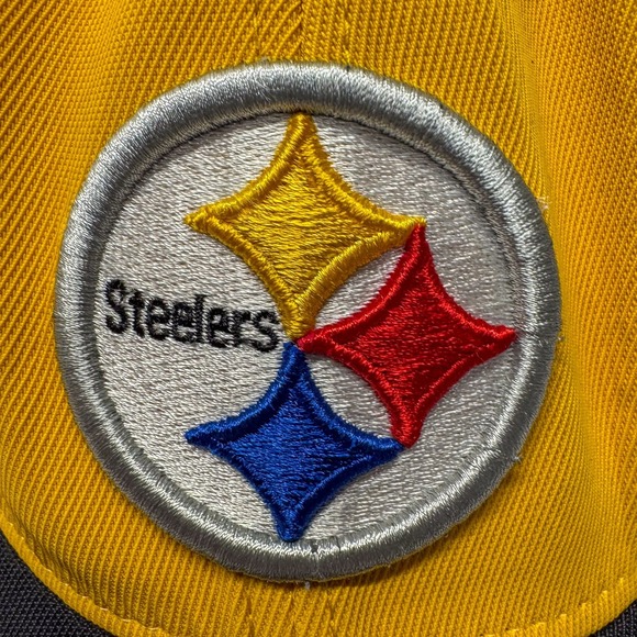 Pittsburgh‎ Steelers Hat Cap Strap Back NFL Football Mens One Size Reebok - Picture 2 of 7